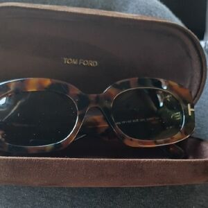 Tom Ford Brown Tortoiseshell Sunglasses